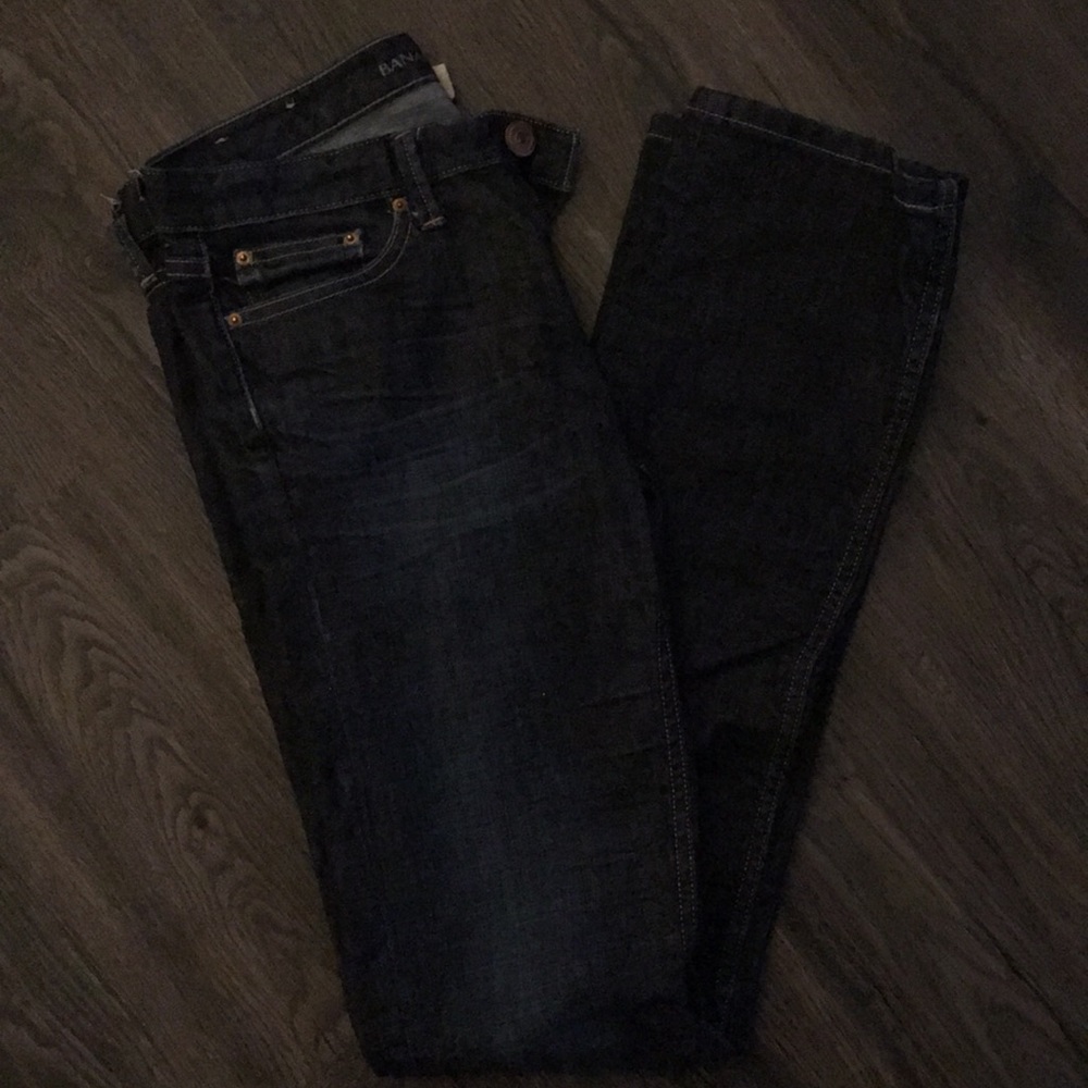 Banana Republic straight jeans size 27